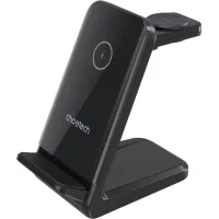 Зарядний пристрій Choetech Wireless 3-in-1 15W black (T608-F)