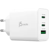 Charger J5create 1xUSB + 2xUSB-C 65W GaN QC3.0/PD/PPS (JUP3365E-EN)