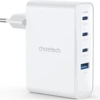Зарядний пристрій Choetech 3xUSB-C + 1xUSB PD100W GaN (PD9002)