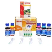 Set of refillable cartridges WWM Epson C110/Office T30/TX510FN (RC.T073H)