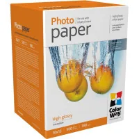 Photo paper ColorWay 10x15 180g glossy, 500s (PG1805004R)