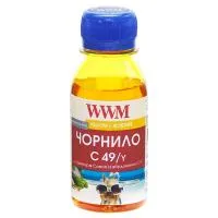 Чорнило WWM Canon GI-490 100г Yellow (C49/Y-2)