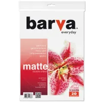 Photo paper Barva A4 Everyday matted double-sided 220g 20s (IP-BE220-175)
