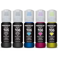 Ink Printalist Epson L7160/7180 5x70g BP/PB/C/M/Y (PL105SET)