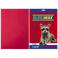 Папір Buromax А4, 80g, DARK burgundy, 50sh (BM.2721450-13)