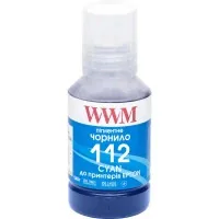 Ink WWM Epson L11160/6490 No. 112 140g Cyan pigmented (E112CP)