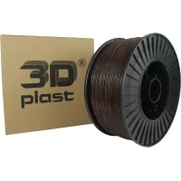 Plastic for 3D printer 3Dplast PLA 1.75mm, 3kg, brown (3DPLA1753BRWN)