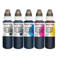 Ink Barva Canon PGI-480PGBK pigm + CLI-481BK/C/M/Y 5x100 ml special (CPGI480-100-MP)