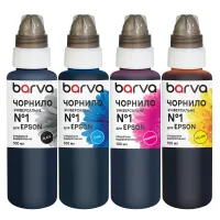 Ink Barva Epson 1 4x100 ml, universal, BK/C/M/Y (EU1-100-MP)