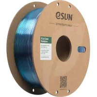 Plastic for 3D printer eSUN PLA Clear Rainbow 1.75mm 1kg PURPLE BLUE CYAN (PLA-CLRB175RB-ZUCY1P1)