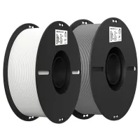 Пластик для 3D-принтера Creality Ender PLA 1.75мм, 2x1кг, white+grey (3301010365)