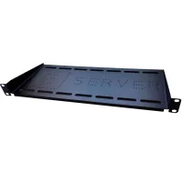 Shelf 19" Eserver 1U depth. 300mm, black color (PK-1U-300-B)