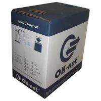 Network cable OK-Net FTP 305 m cat.5e LSOH (FTP-cat.5E LSOH) (KPVong-HFE-VP (200) 4*2*0.51)