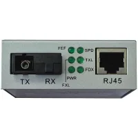 Media converter Step4Net 10/100Base-TX to 100Base-FX, SM, 1550nm, SC/PC, 20km (MC-D-0,1-1SM-1550nm-20)