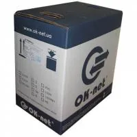 Network cable OK-Net FTP cat.5e patch AWG26/7 305m (F/UTP-cat.5E-SL patch AWG26)