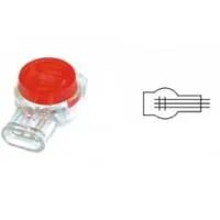 Cable connector "Scotchlok" with gel K3 Red * 100 Ritar (13000)