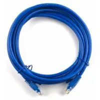 Patch cord 15m, UTP, cat.5e, CCA, blue Ritar (PCR-CCA/15Be)