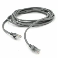 Patch cord 7m, UTP, cat.5e, CCA, gray Ritar (PCR-CCA/7G / 05050)
