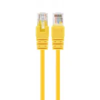 Патч-корд 0.5м UTP cat 6 CCA yellow Cablexpert (PP6U-0.5M/Y)