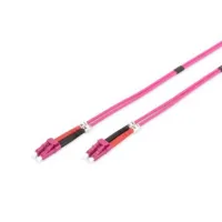 Оптичний патчкорд Digitus LC/UPC-LC/UPC, 50/125, MM, OM4, duplex, 10м (DK-2533-10-4)