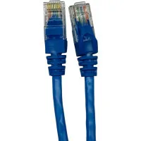 Patch cord 1.5m UTP cat.5e, CU, 24AWG, blue GEAR (GPC-UTPCURJ45-1.5BE)