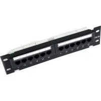 Patch panel wall 12 ports 5e UTP Eserver (WT-2180-Dual)