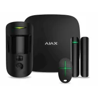 Security alarm kit Ajax StarterKit Cam HDR black