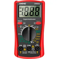Цифровий мультиметр ANENG DM850, V, A, R, функція hFE (AN-DM850)