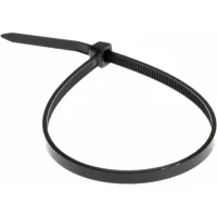Screed 80mm/3.0mm, black, 100 pcs APRO (CT-B380)