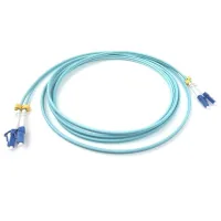 Оптичний патчкорд Eserver LC/UPC-LC/UPC, Multimode (50/125, OM3), LSZH, Duplex, 3m (ES-LC-LC/UPC-3-MM-D)