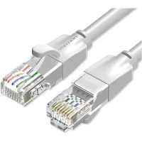Patch cord 1m, UTP cat 6 RJ-45 gray Vention (IBEHF)