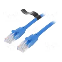 Patch cord 1m, UTP cat 6 RJ-45 blue Vention (IBELF)