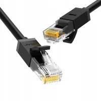Patch cord 1m, U/UTP Cat 6 CCA Lan Cable NW102 Black Ugreen (20159)