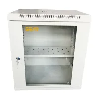 Wall cabinet Gear4 15U 19" 600x600x750 mm, PREMIUM, + shelf 19", gray (GWMSN-15U-600-600G)