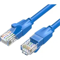 Patch cord 5m, UTP cat 6 RJ-45 blue Vention (IBELJ)