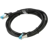 Патч-корд 5м, FTP cat 5e RJ-45 black Vention (VAP-B05-B500)