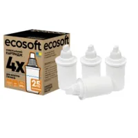 Картридж для фільтра глечика Ecosoft К-т Картриджів для глечиків універсальний (3+1 ш (CRVKAB4ECO)