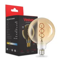 Лампочка Vestum G95 Е27 6Вт 220V 2500К (1-VS-2507)
