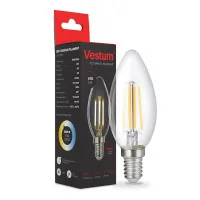 Лампочка Vestum С35 Е14 4Вт 220V 3000К (1-VS-2306)