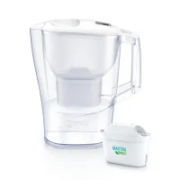 Filter pitcher Brita Aluna Memo MXPro 2.4l (1.4l purified water) with filter cartridge 3pcs, white (1053054)