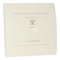 Telephone socket Sven SE-126 ivory (7100094)