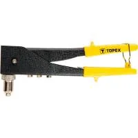 Topex riveter for aluminum rivets 2.4, 3.2, 4.0, 4.8 mm, two positions (43E712)