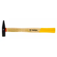Молоток Topex столярний 100 г, рукоятка з ясеню (02A401)