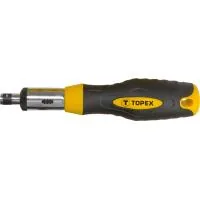 Topex screwdriver set with Cr-V holder (39D522)