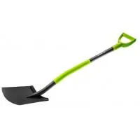 Verto shovel metal handle, with holder (15G011)