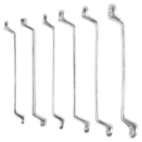 Top Tools spanner wrench 6-17 mm 6 pcs. (35D455)