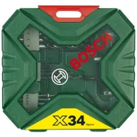 Set of drills and bits Bosch X-LINE-34 (2.607.010.608)