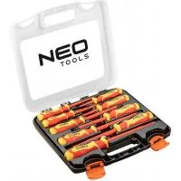 Neo Tools screwdriver set, screwdrivers for working with electricity up to 1000 V, 9 pcs. (04-142)
