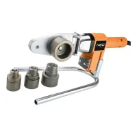 Neo Tools Plastic Pipe Soldering Iron 650 W, 4 Tips, PTFE (21-001)