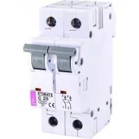 Automatic switch ETI Automatic switch ETIMAT 6 2p With 20A (6 kA) (2143517)